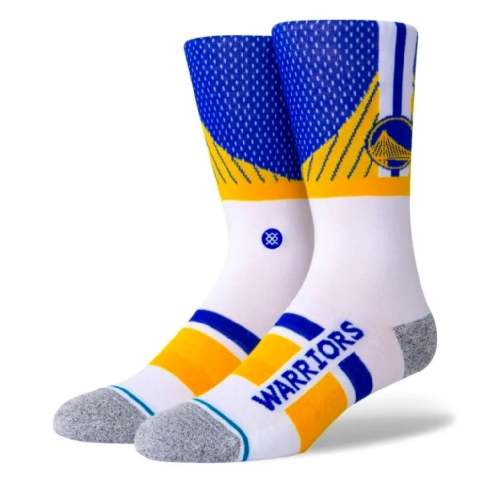 Stance Casual NBA Golden State Warriors Crew Socks -L